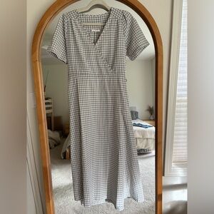 Fort Meyers Blue Plaid Dress